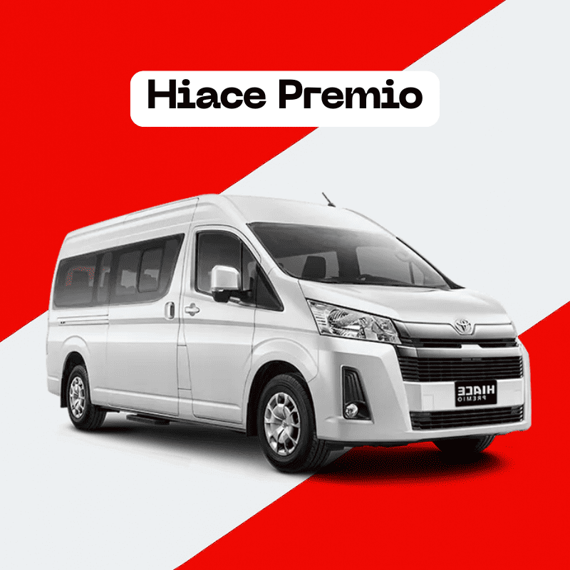 Hiace Premio Putih 2019 14 Seater